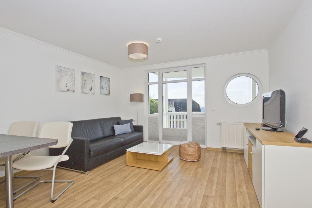 Meeresblick Residenzen FeWo 14 deluxe, inklusive Sauna und Schwimmbadnutzung im AHOI Sellin Goehren  Exterior foto
